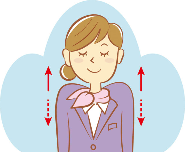 1時間に1回程度のストレッチ方法